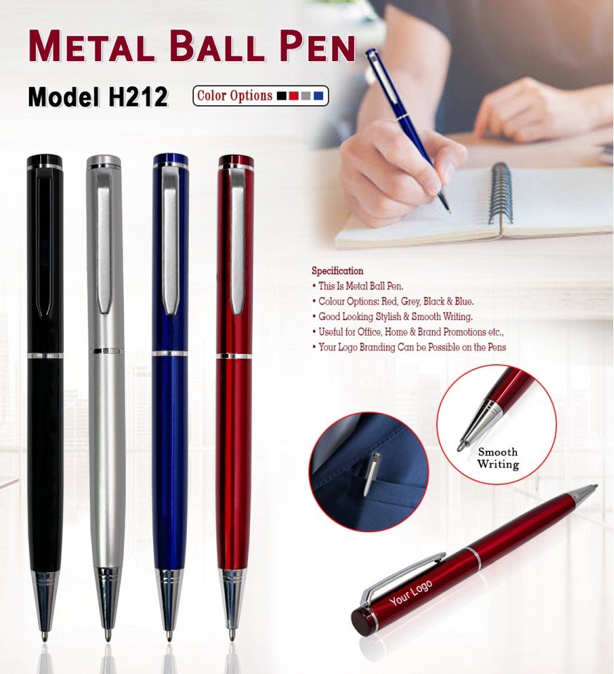 Metal Roller Pen (New)*-MCG000323