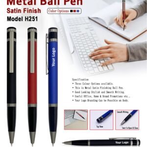 Metal Ball Pen (New)* Copper-MCG000327