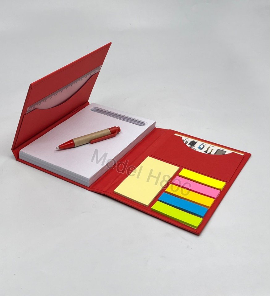 Eco Sticky - Memo Pad with Pen / Ruler -MCG000307 - Image 3